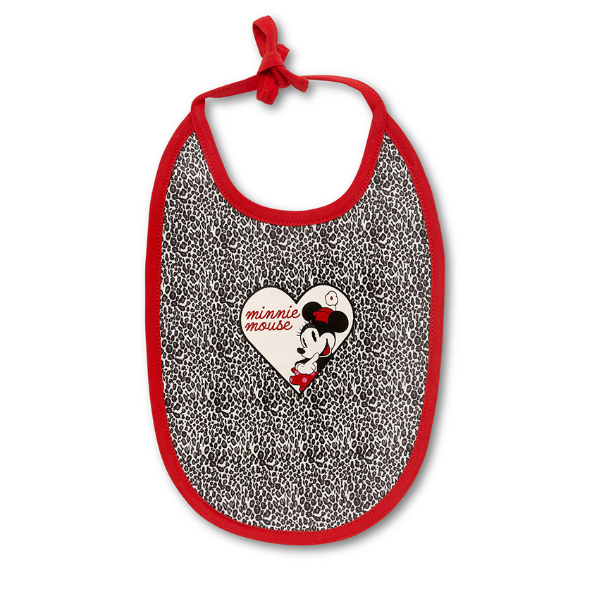 Set de 2 bavoirs à nouer Disney avec print Minnie 