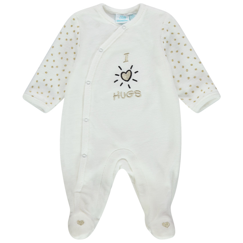 Dors-bien en velours à motif Winnie l'Ourson brodé Disney 