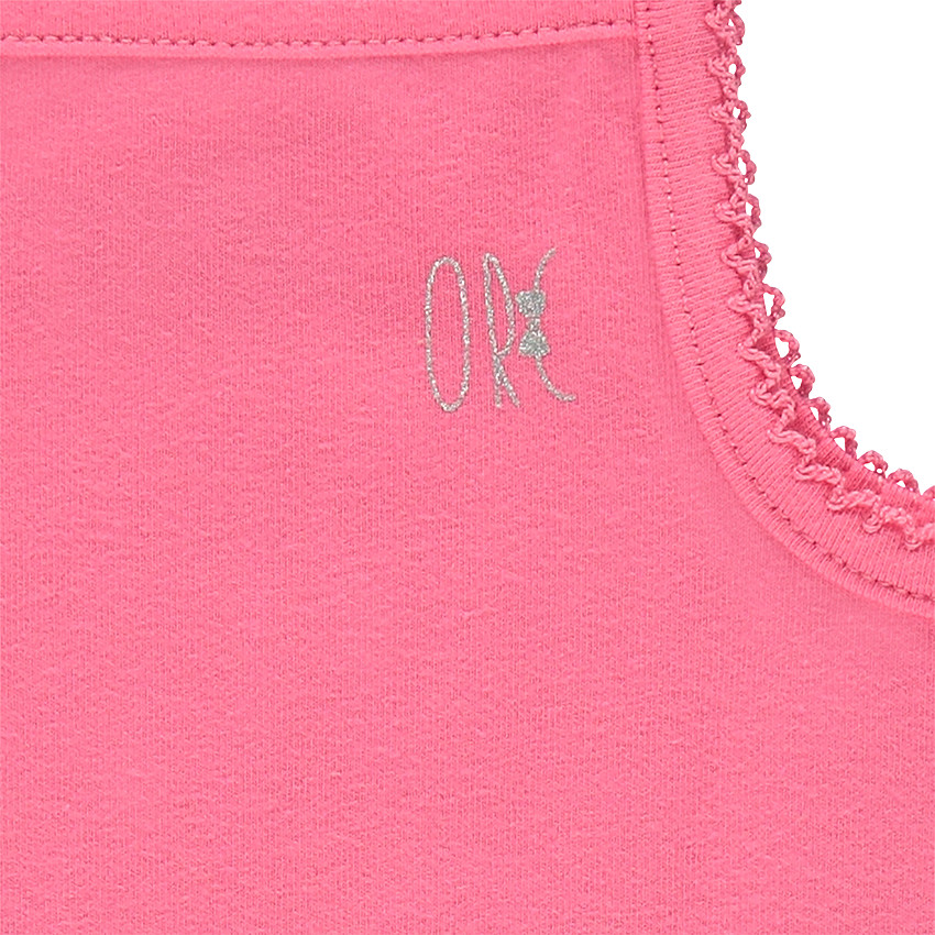 Σετ από 3 μονόχρωμα κορμάκια με τιράντες για κορίτσι 