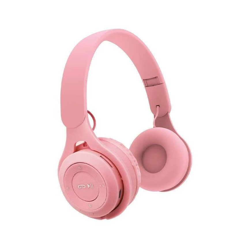 Ασύρματα ακουστικά ροζ 