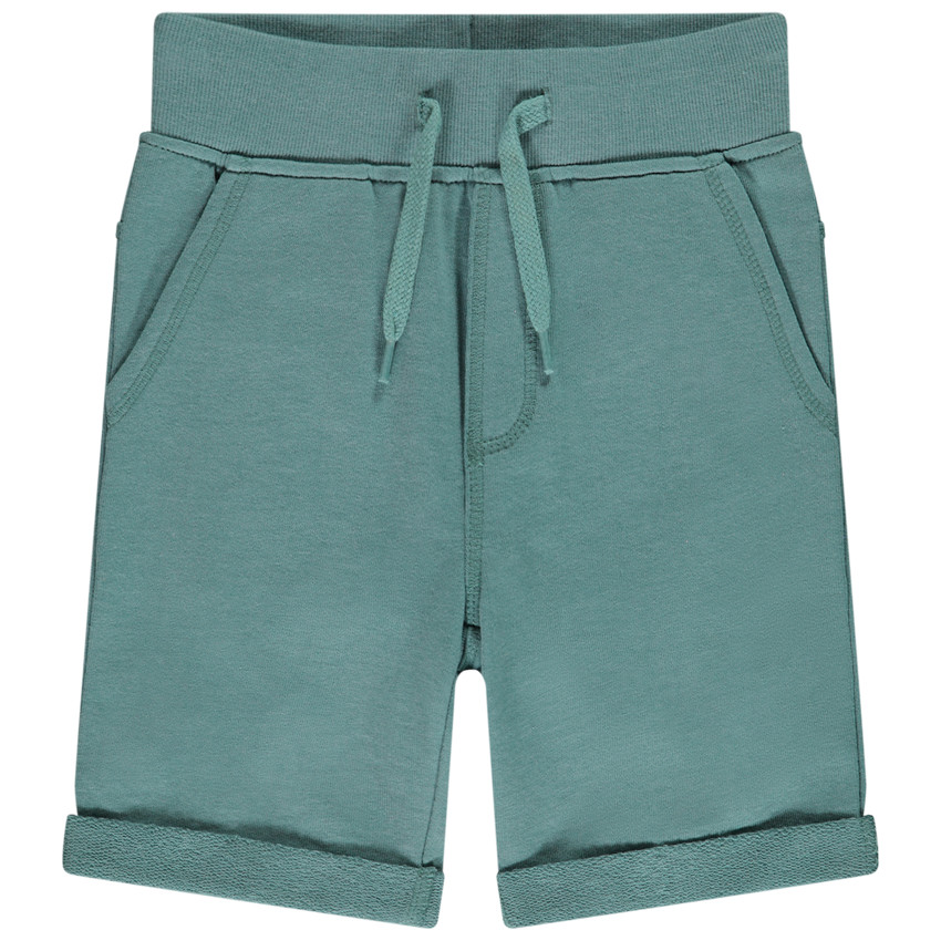 Βερμούδα από πλεκτό ύφασμα με ελαστική μέση για αγόρι 