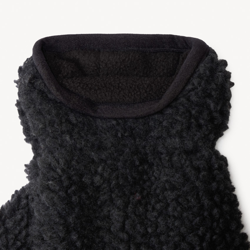 Moufles en sherpa effet moutonné pour garçon 