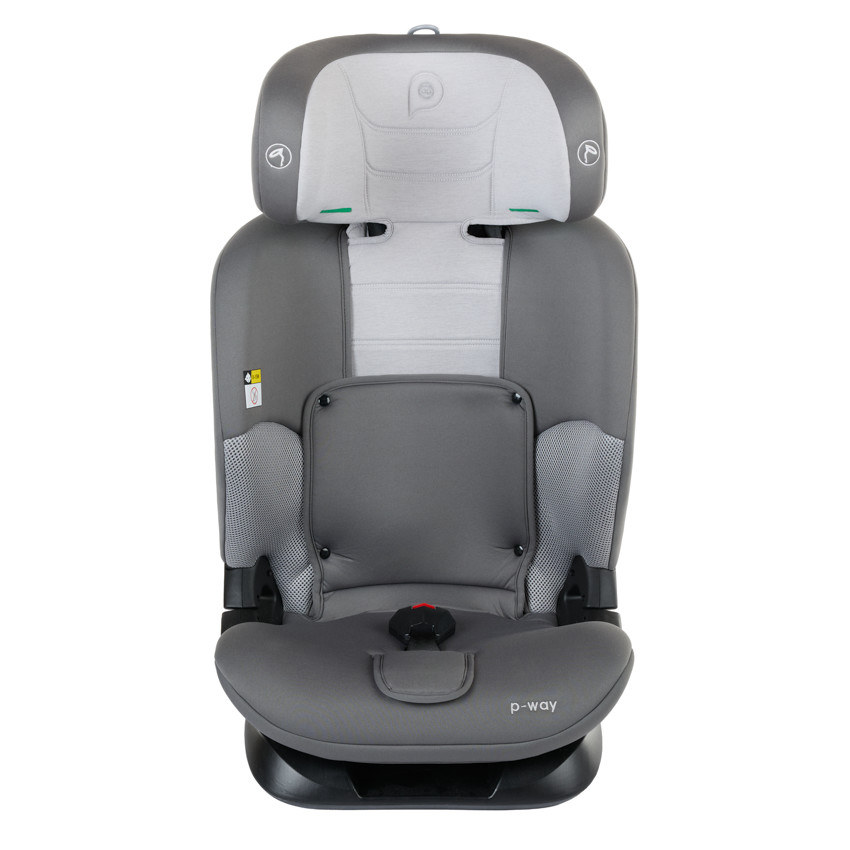 Κάθισμα αυτοκινήτου Isofix και i-Size 76-150 cm P-Way γκρι 