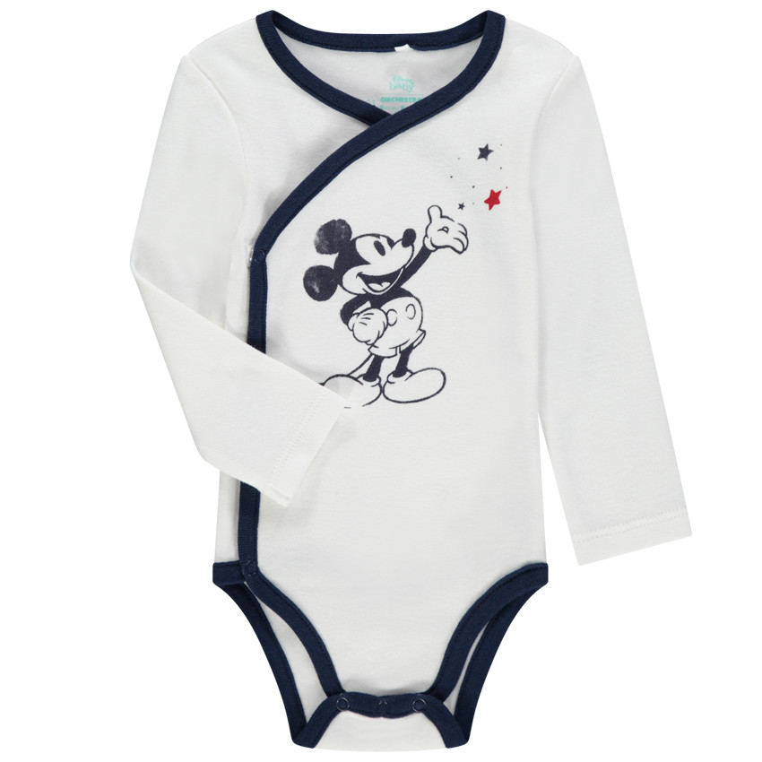 Body manches longues en coton pour bébé garçon print Mickey Disney  Additional Body manches longues en coton pour bébé garçon print Mickey Disney