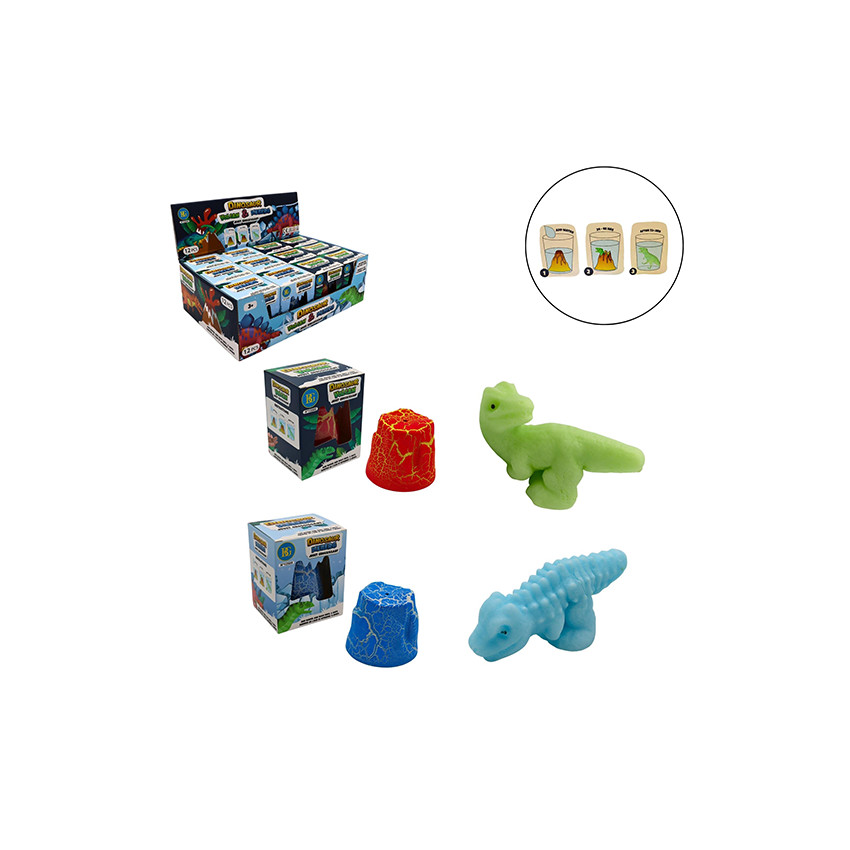 Ηφαίστειο που Μεγαλώνει – Ζωάκι Δεινόσαυρος 7 cm - 1τμχ 