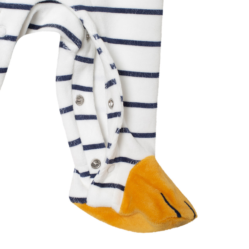 Σετ από 2 φορμάκι βελουτέ σχέδιο τίγρη για bebe αγόρι 