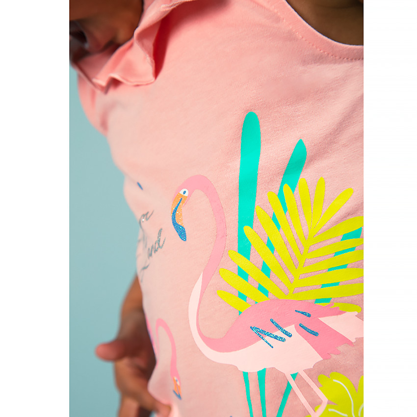 Ensemble de plage débardeur et short pour bébé fille 