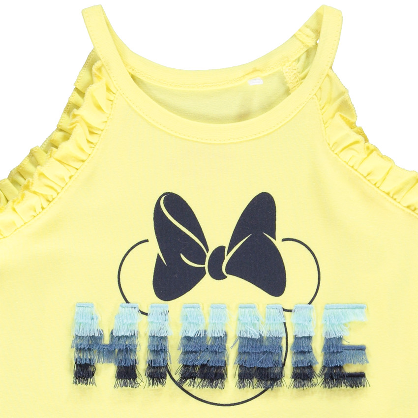 Débardeur fantaisie avec print à franges Minnie Disney pour fille Main Débardeur fantaisie avec print à franges Minnie Disney pour fille