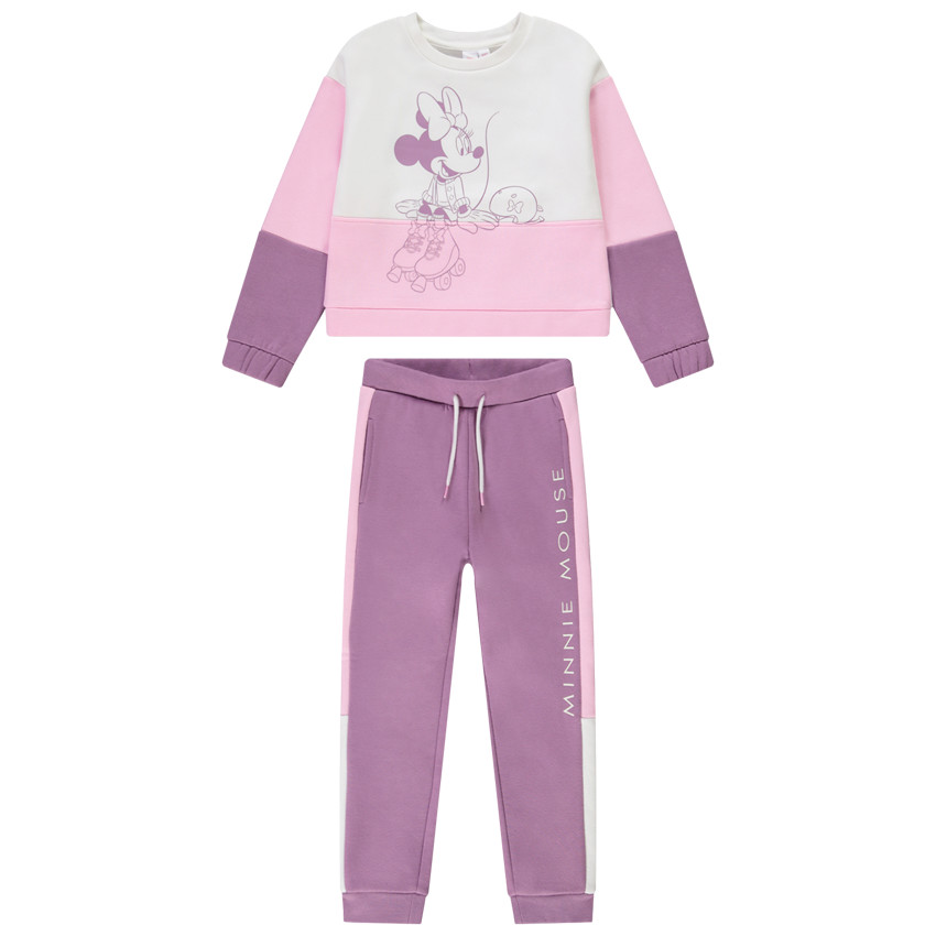 Ensemble jogging en molleton Minnie Disney pour fille 