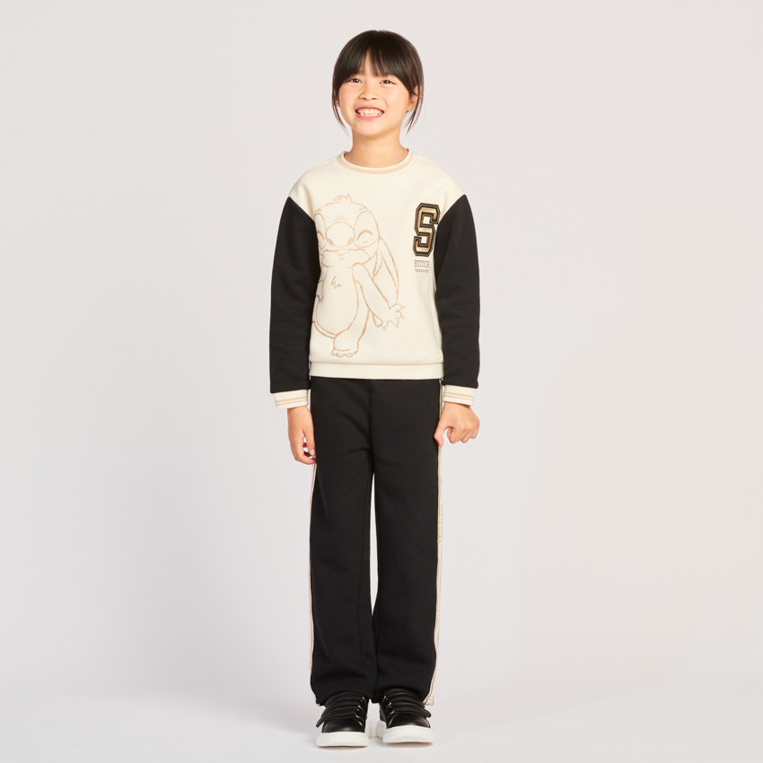 Ensemble jogging molleton Stitch Disney pour fille 