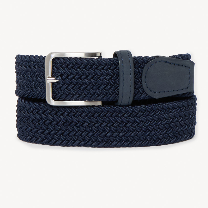 Ρυθμιζόμενη ελαστική ζώνη με εφέ πλεξούδας για αγόρι 