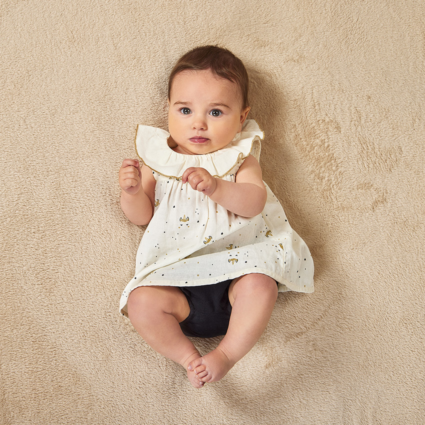 Σέτ 2 τμχ. με φόρεμα με σχέδιο μονόκερος για μωρό κορίτσι 