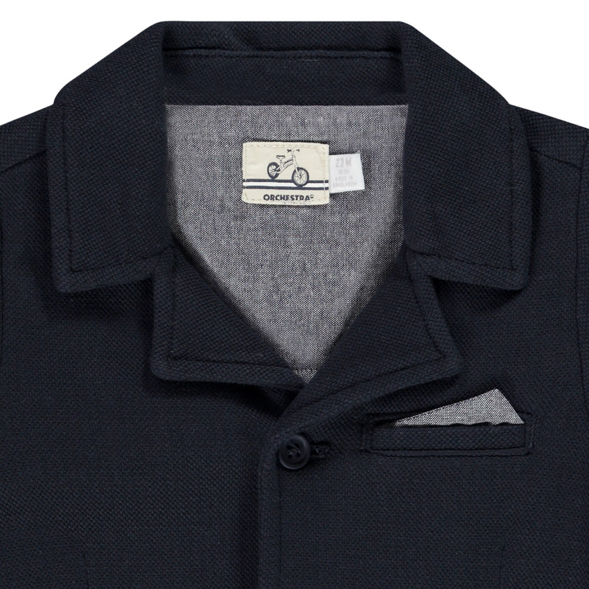 Σακάκι σε πλέξη για αγόρι 