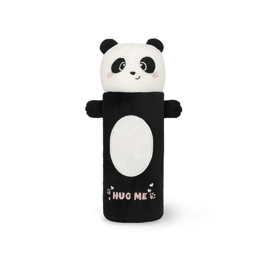Trousse scolaire peluche panda  