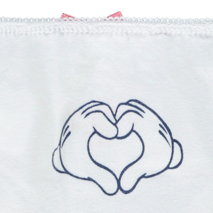Lot de 5 culottes en jersey Minnie Disney pour fille Main Lot de 5 culottes en jersey Minnie Disney pour fille