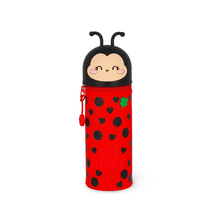 Κασετίνα 2 σε 1 από σιλικόνη Kawaii Πασχαλίτσα 