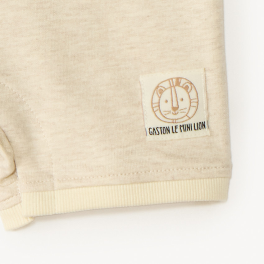 Σαλοπέτα κοντή με σχέδιο λιονταριού για αγοράκι. 