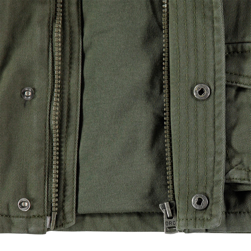 Μπουφάν   toile με τσέπες  et κεντημένα badges 