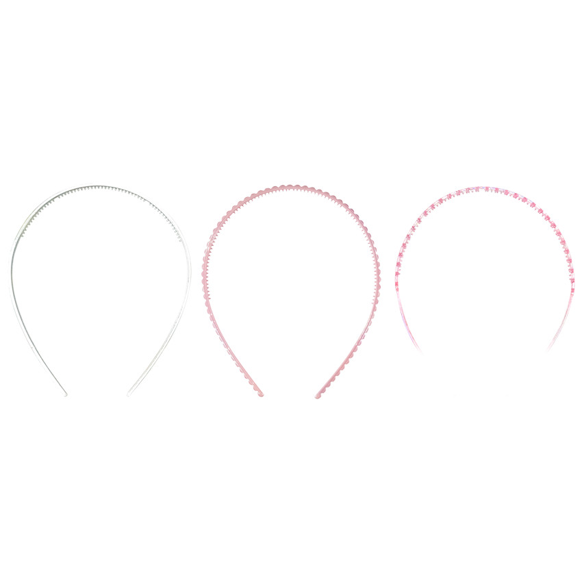 Σετ από 3 φαντεζί κορδέλες για κορίτσι 