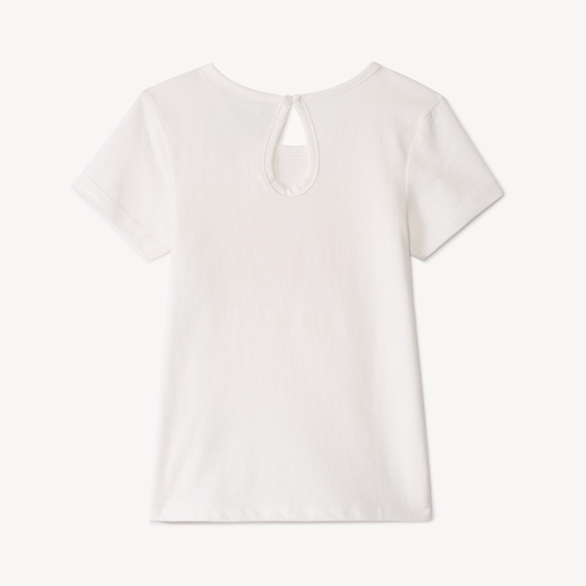 Κοντομάνικο μπλουζάκι jersey με φαντεζί σχέδιο για bebe κορίτσι 