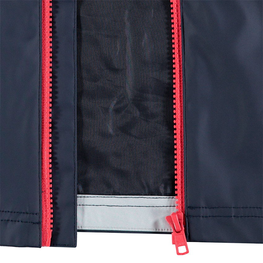 Αντιανεμικό με κουκούλα και τσέπες με φερμουάρ  