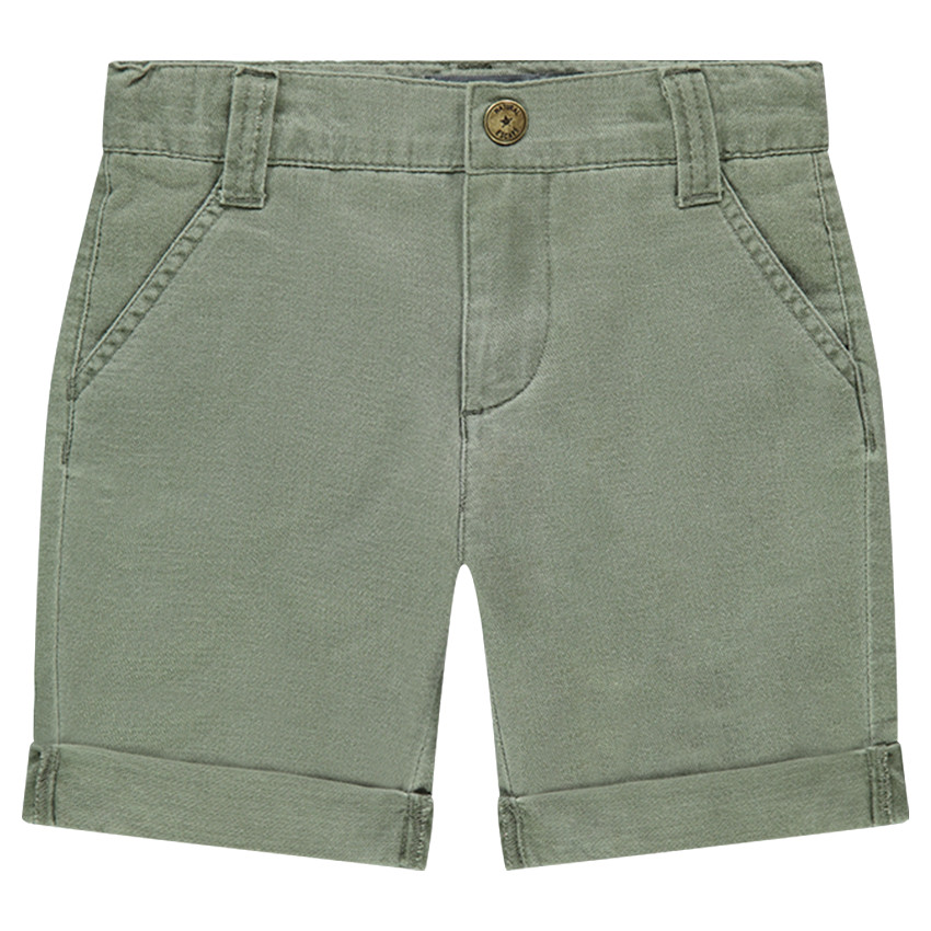 Βαμβακερή βερμούδα με μήκος πάνω από τα γόνατα 