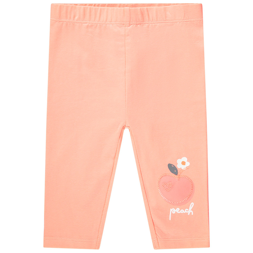 Κολάν με σχέδιο μήλο με παγιέτες για bebe κορίτσι 