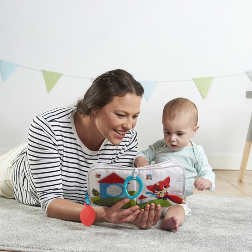 Βιβλίο από ύφασμα "Μάντεψε πού ταξιδεύω" 