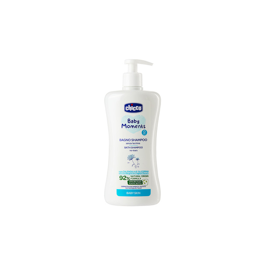Αφρόλουτρο & Σαμπουάν Baby Moments 500ml Chicco  