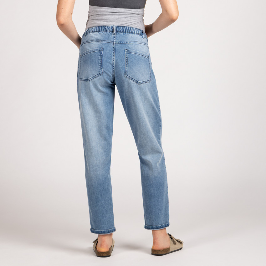 Jean Εγκυμοσύνης Mom Fit Με Ψηλή Μέση 