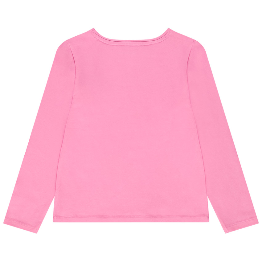 T-shirt μακρυμάνικο print glitter Minnie Disney για κορίτσι 