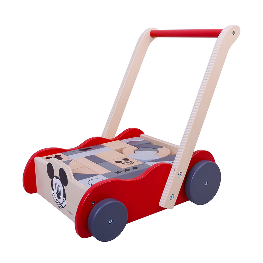 Ξύλινο καρότσι Mickey  Additional Ξύλινο καρότσι Mickey