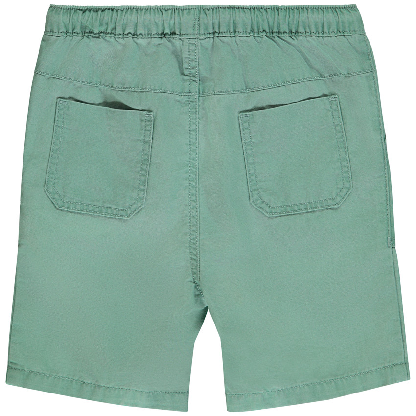 Βερμούδα μονόχρωμη υφασμάτινη για bebe αγόρι  Additional Βερμούδα μονόχρωμη υφασμάτινη για bebe αγόρι