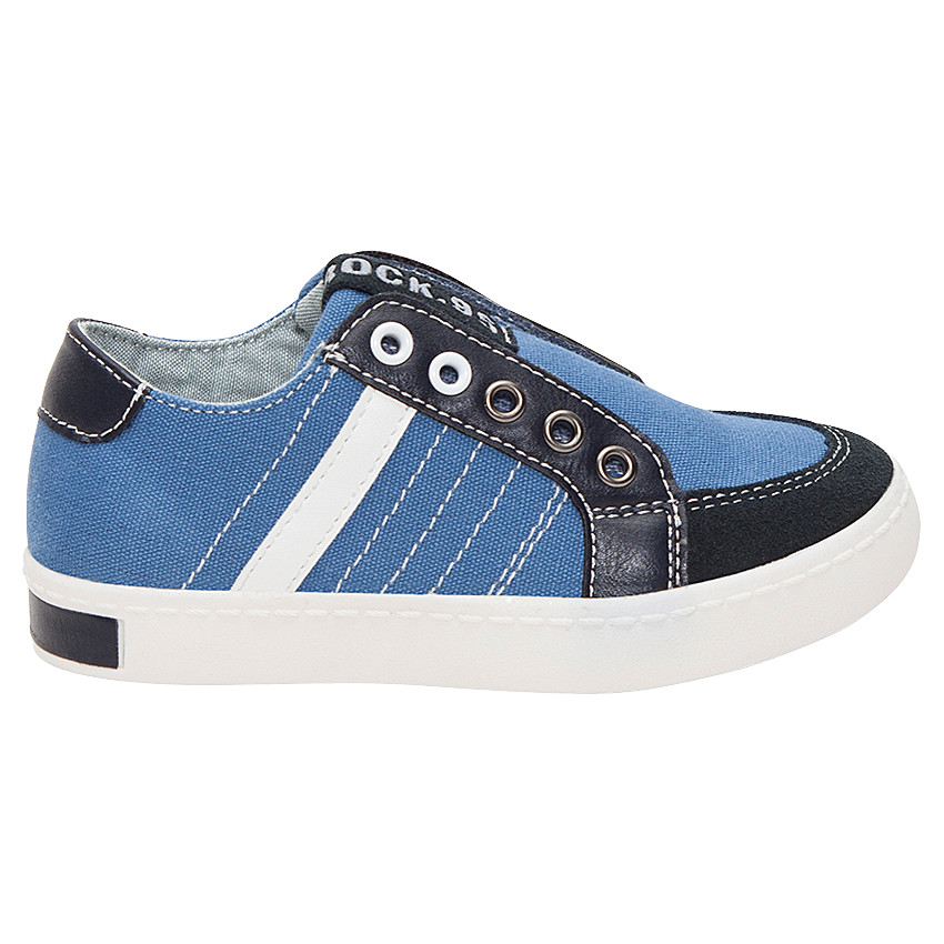 Υφασμάτινα χαμηλά αθλητικά παπούτσια χωρίς κορδόνια  