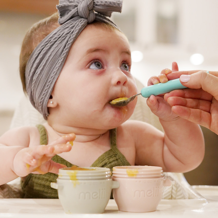 Spork On The Go Σε Θήκη Mint/Purple Melii 