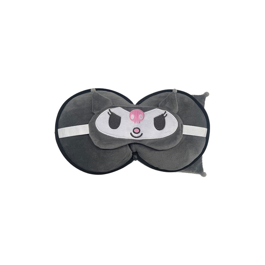 Μαξιλάρι Λαιμού Με Μάσκα Kuromi  