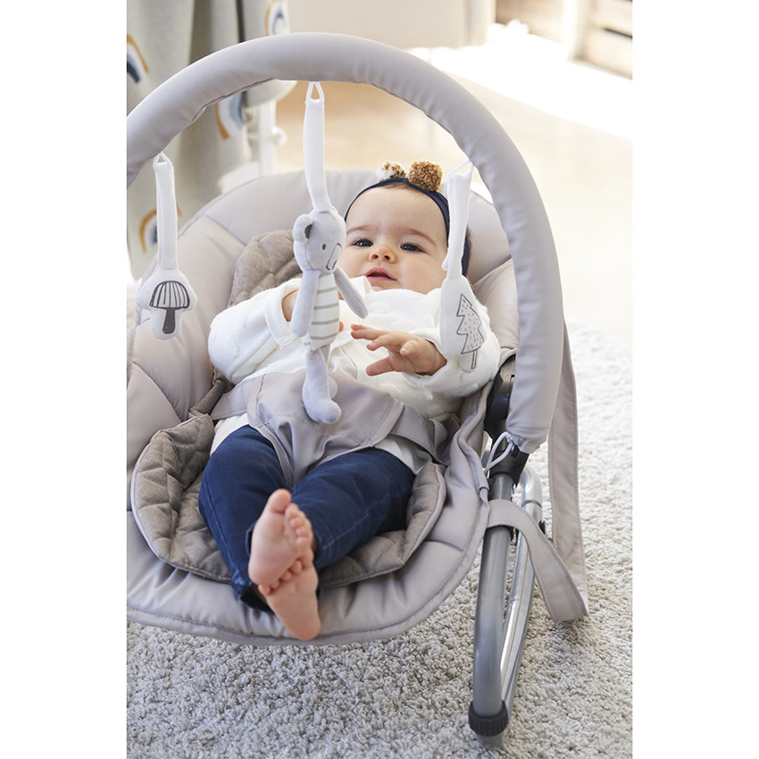 Πολυθρόνα με αποσπώμενη αψίδα παιχνιδιών Paddy - Μπεζ 