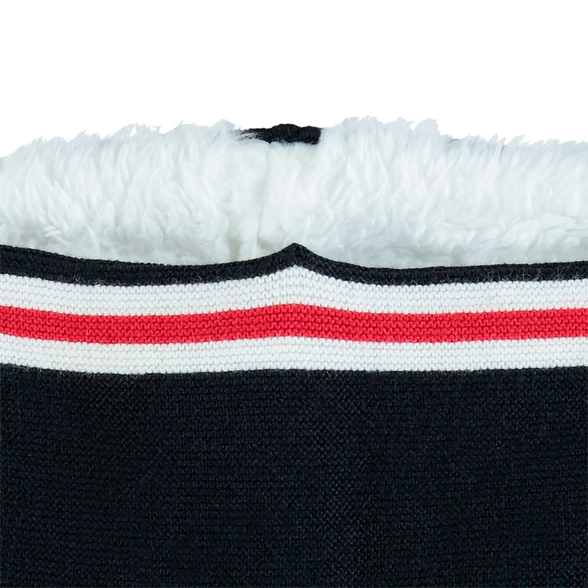 Bonnet et snood en tricot doublés sherpa  Additional Bonnet et snood en tricot doublés sherpa