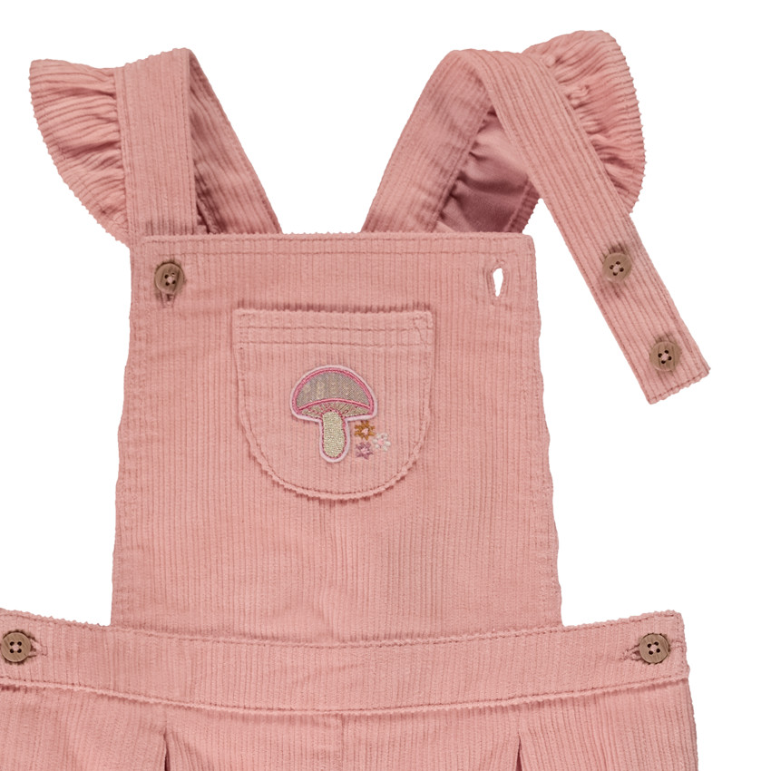 Σαλοπέτα μακριά κοτλέ για bebe κορίτσι 