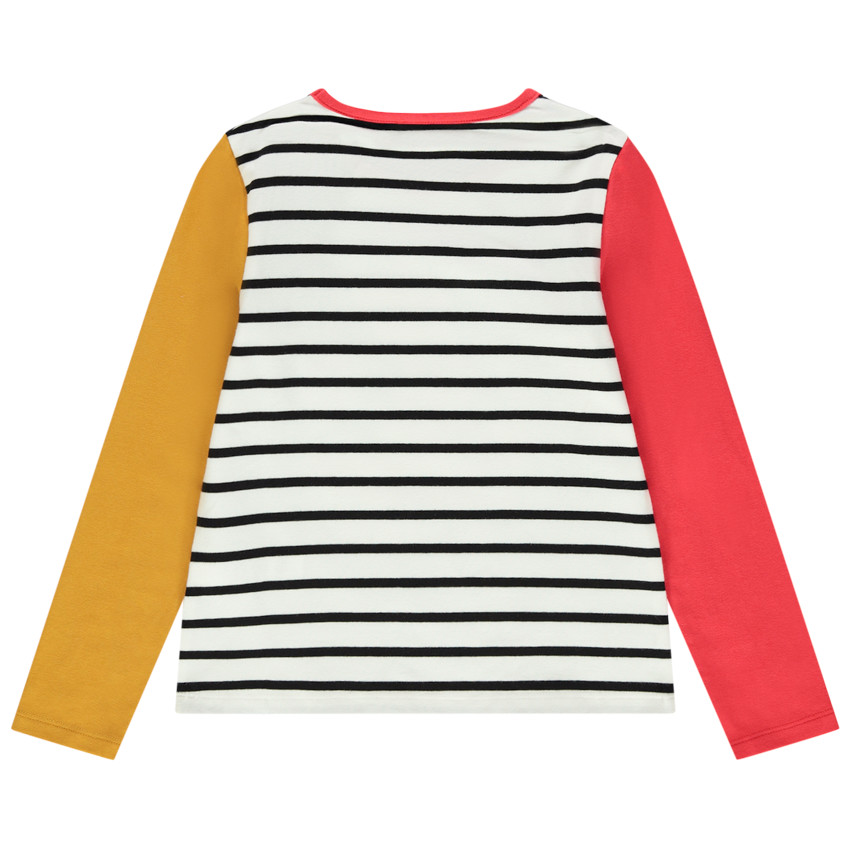 T-shirt à manches longues contrastées print Minnie Disney  Additional T-shirt à manches longues contrastées print Minnie Disney