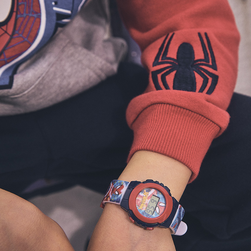 Σετ jogging με εφέ color block Spider-Man Marvel για αγόρι 