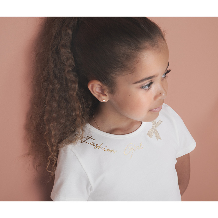 Φόρεμα πλεκτό κοντομάνικο effet 2-σε-1 