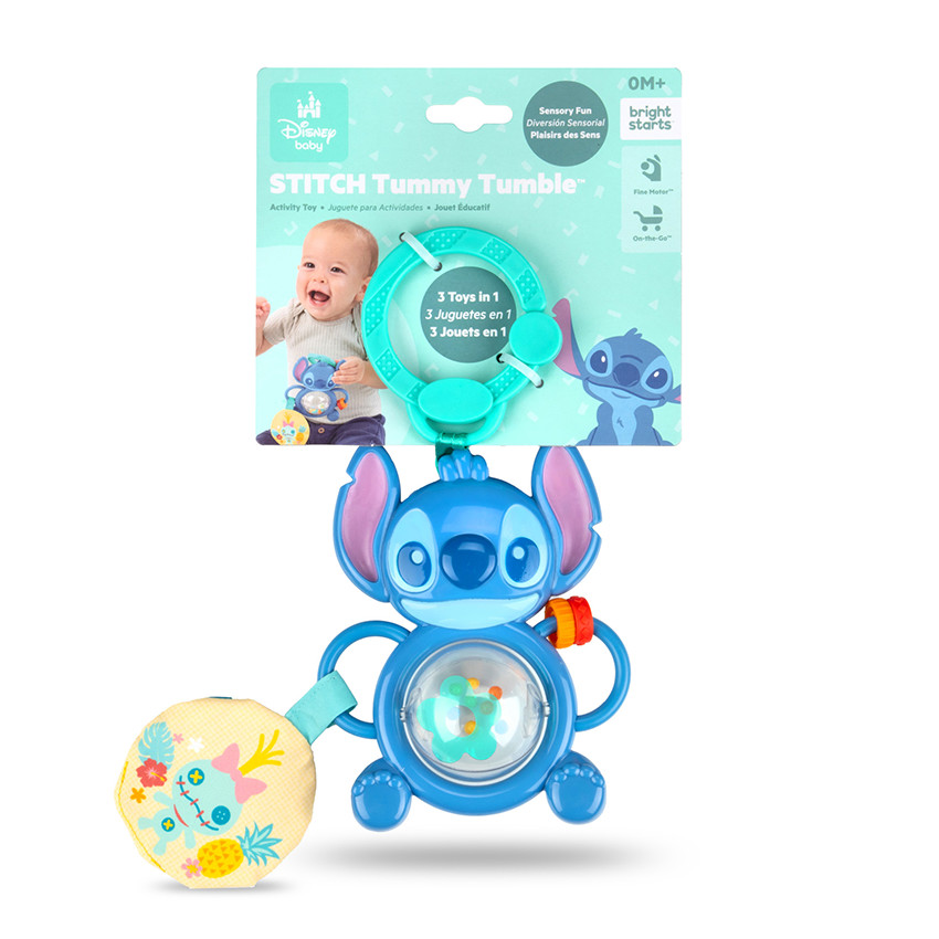 Παιχνίδι Disney Baby Bright Starts Stitch Tummy Tumble Act.Toy 
