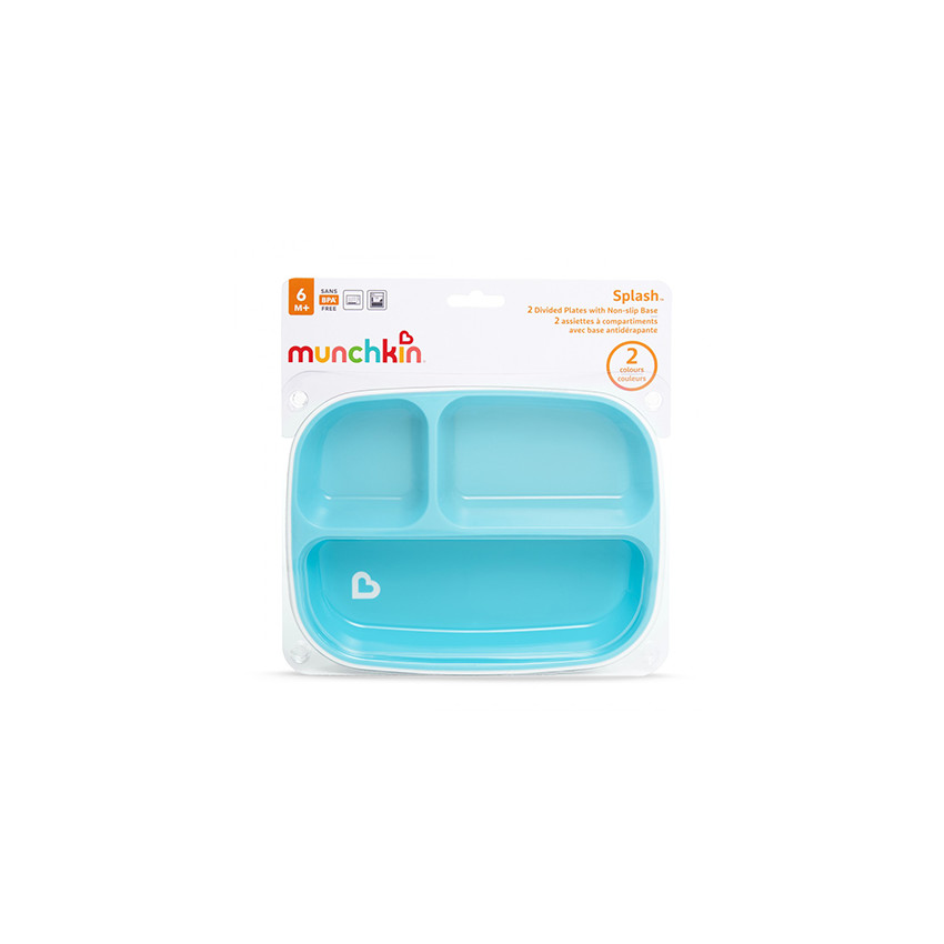 Πιάτα Με Διαχωριστικά Και Αντιολισθητική Βάση - 2 τεμ. 