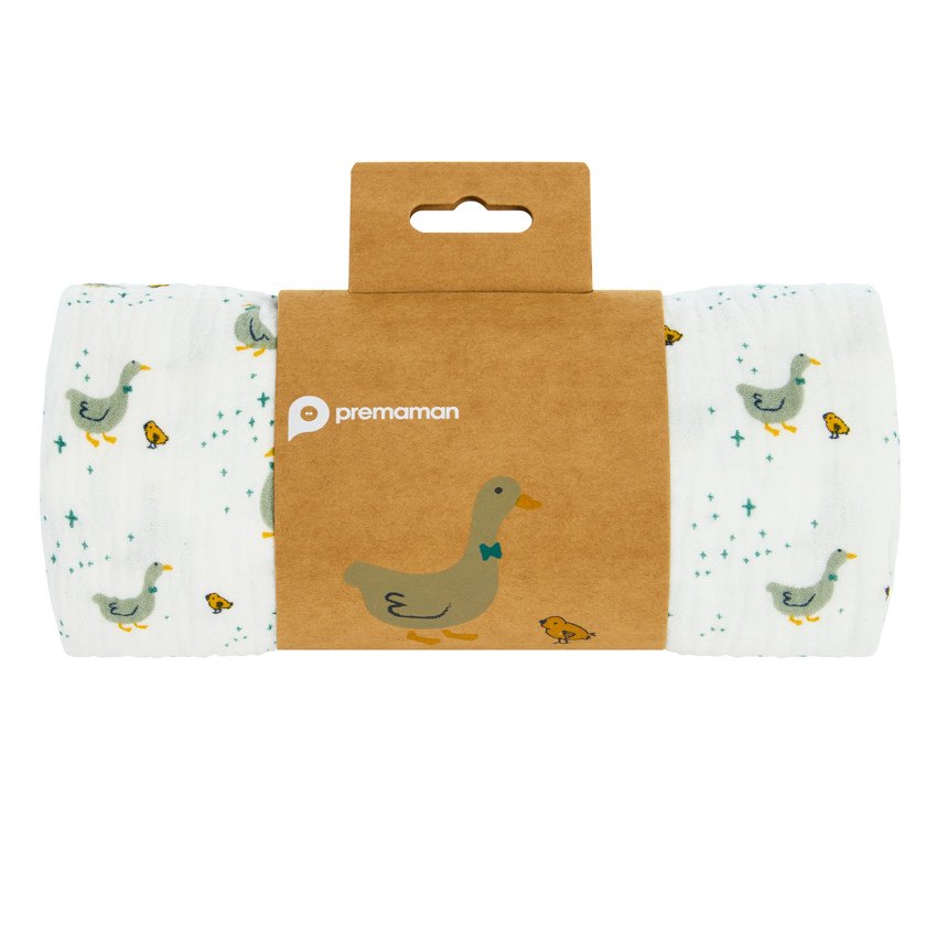 Πάνα Με Τύπωμα Χήνας 100 X 100 εκ. 