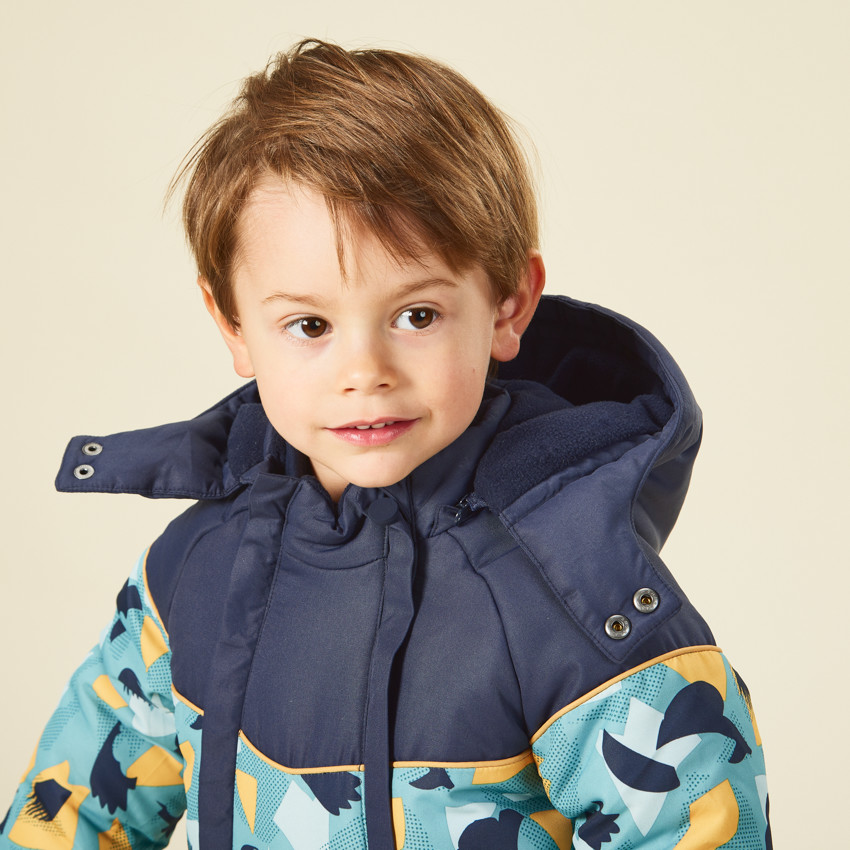 Σαλοπέτα σκι με γραφικό σχέδιο για μωρό αγόρι 