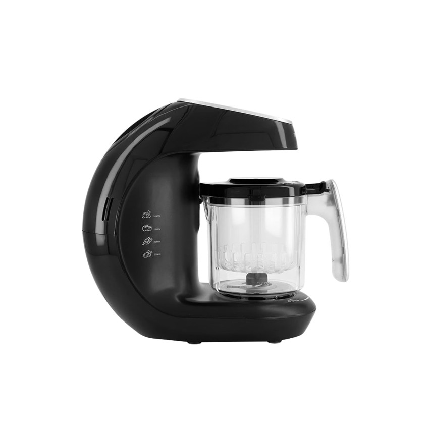 Ατμομάγειρας-Παρασκευαστής Βρεφικής Τροφής 6 Σε 1 Black V2 