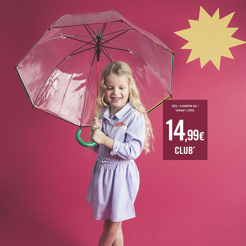 Μακρυμάνικο φόρεμα-πουκαμίσα με κάθετες ρίγες σε όλη την επιφάνεια 