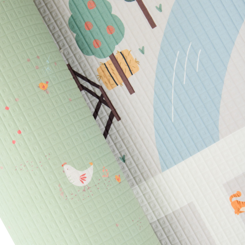 Χαλάκι δραστηριοτήτων από βαμβάκι με καπιτονέ εφέ 