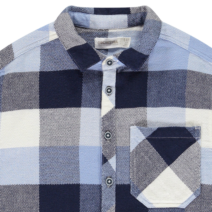 Πουκάμισο υφασμάτινο καρό σε στυλ ξυλοκόπου για αγόρι  Additional Πουκάμισο υφασμάτινο καρό σε στυλ ξυλοκόπου για αγόρι